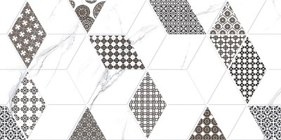 Плитка TP3628H2 Декор Дамон Ромбы ректификат 30x60