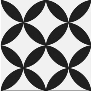 Керамогранит Circle Black Pre-Cut 45x45
