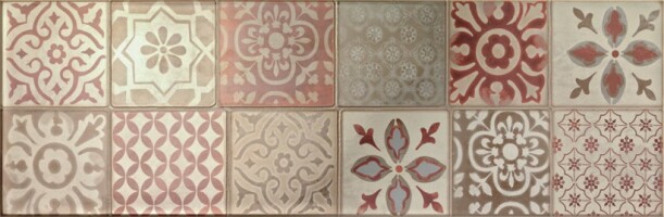Плитка R4YN Frame Decoro Cream 25*76