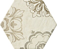 Керамогранит R4YR Bistrot Decoro Marfil 21*18.2