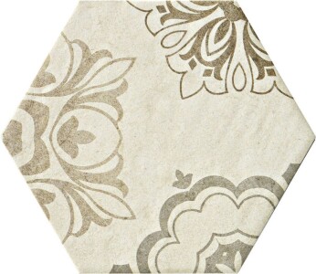 Керамогранит R4YR Bistrot Decoro Marfil 21*18.2