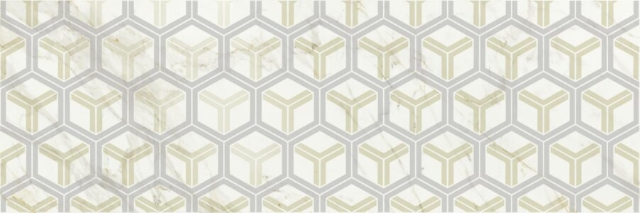 Плитка R504 Bistrot Decoro Calacatta Michelangelo 40*120