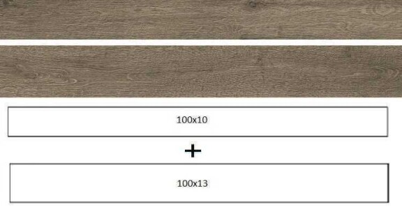 Керамогранит Woodreal Tortora 130x1000 / 100х1000 мм