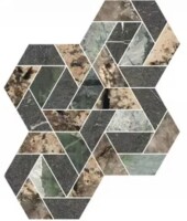 Керамогранит 775659 Heritage Luxe Maze Mix Glossy 39x49