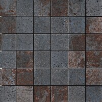 Мозаика 1062372 Mosaico Costruire Metallo Nero 30х30