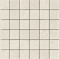 Мозаика 1062370 Mosaico Costruire Metallo Bianco 30х30