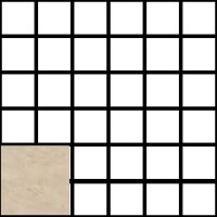 Мозаика K9519228R001VTE0 Quarstone Мозаика Бежевый 7Рек R10B 5X5 30x30