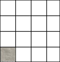 Мозаика K9518568R001VTE0 Quarstone Мозаика Серый Матовый 7Рек R10B 7.5X7.5 30x30