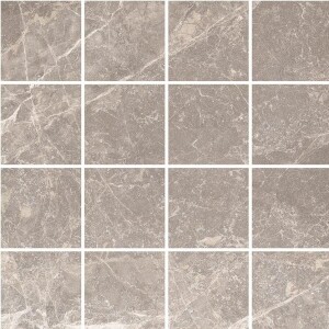 Мозаика K9513788R001VTE0 Marmostone Мозаика Темный Греж Матовый R10B 7Рек 7.5x7.5 30х30