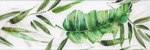 Декор Ceramika Konskie Snow Glossy Glass Tropic B 25x75 (большой лист)