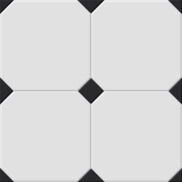 Керамогранит El Molino Betera Black-White 58x58 (1,00)