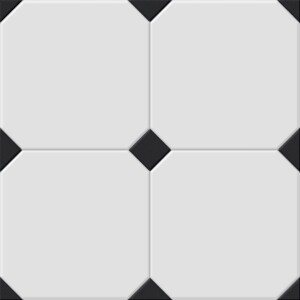 Керамогранит El Molino Betera Black-White 58x58 (1,00)