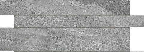 Casa Dolce Casa Stones and More 2.0 742288 Burl Gray Glossy Modulo Listello Sfalsato 30x60