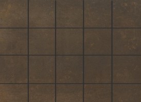 Impronta italgraniti Metaline ML023MA Corten Mosaico 30x30