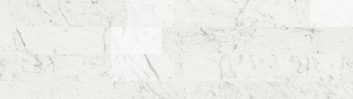 Impronta italgraniti Lux Experience Wall MW01EAM Statuarietto list. mix sq. 120x20