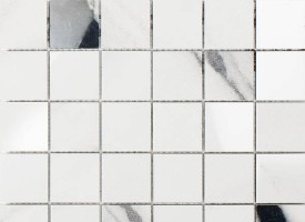 Impronta italgraniti Lux Experience Wall MW063MM Panda White Mos. Mix 30x30