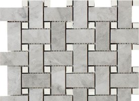 Impronta italgraniti Lux Experience MW07MESFA Grigio Verislia Mosaico Esagona Fade 26x30