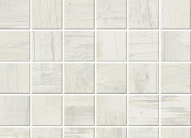 Monocibec Ceramiche Charm 107512 White Mosaico 4.7x4.7 Su Rete 30x30