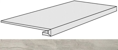 Rex Ceramiche Ardoise 739323 Gris Gradino 33x120