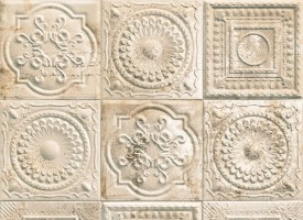 Mainzu Tin-Tile Rusty Cream (16 видов рисунка) 20x20
