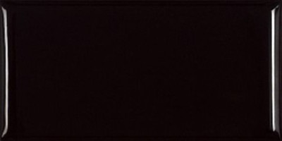 Настенная плитка Caprichosa Negro 7.5x15