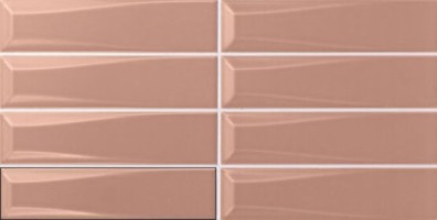 Настенная плитка Three-D Pyramid Terracota 5x20