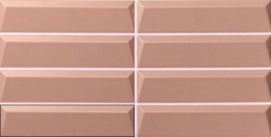 Настенная плитка Three-D Cups Terracota 5x20