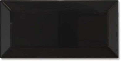 Плитка BISELADO CLASSIC BLACK BR (глянец) 7.5x15
